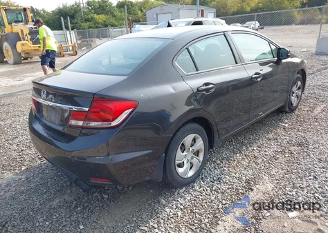 2013 Honda Civic Lx from USA, damaged, VIN 19XFB2F51DE047523
